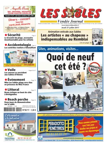 Les Sables Vendée Journal - 27 Jul 2017