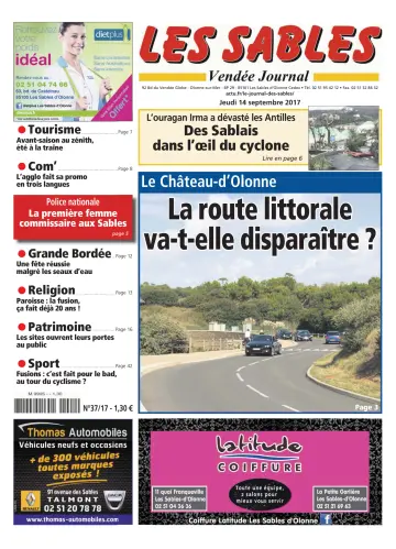 Les Sables Vendée Journal - 14 Sep 2017