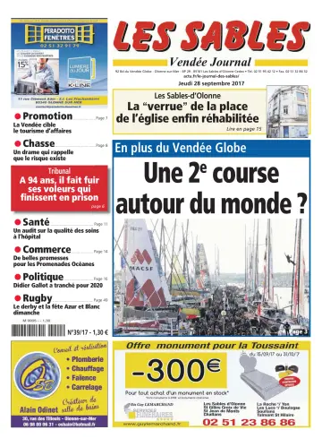 Les Sables Vendée Journal - 28 Sep 2017