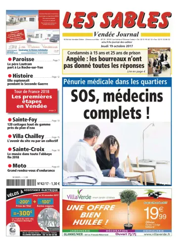 Les Sables Vendée Journal - 19 Oct 2017