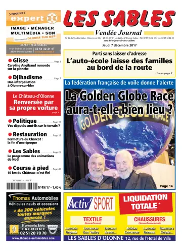 Les Sables Vendée Journal - 7 Noll 2017