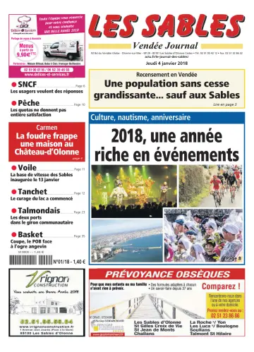 Les Sables Vendée Journal - 04 一月 2018