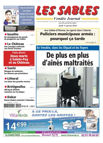 Les Sables Vendée Journal - 11 Oca 2018