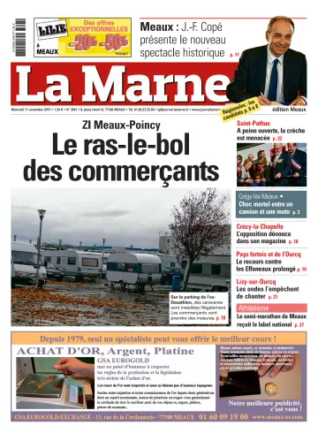 La Marne (édition Meaux) - 11 Kas 2015