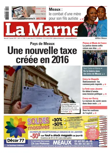 La Marne (édition Meaux) - 13 Jan 2016