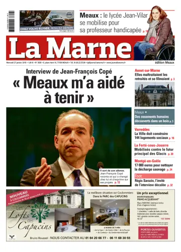 La Marne (édition Meaux) - 27 Jan 2016