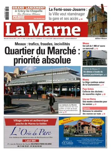La Marne (édition Meaux) - 24 fev. 2016