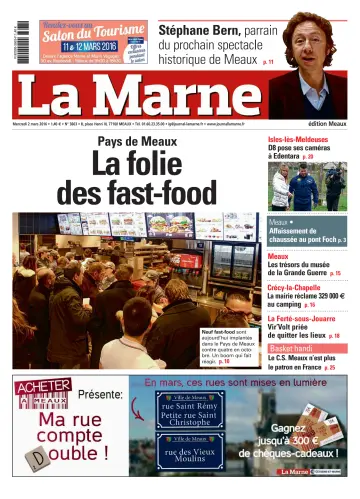 La Marne (édition Meaux) - 2 Mar 2016