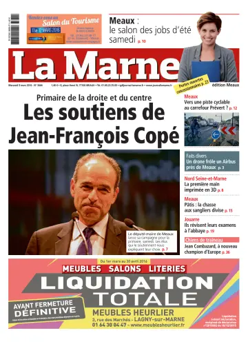 La Marne (édition Meaux) - 09 März 2016