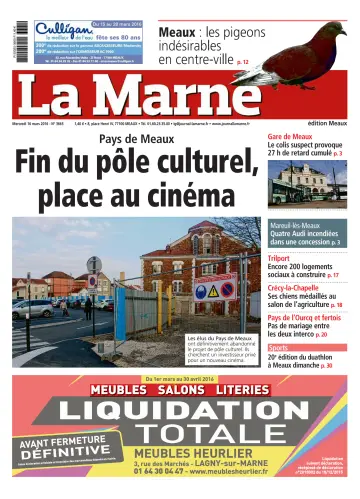 La Marne (édition Meaux) - 16 Mar 2016