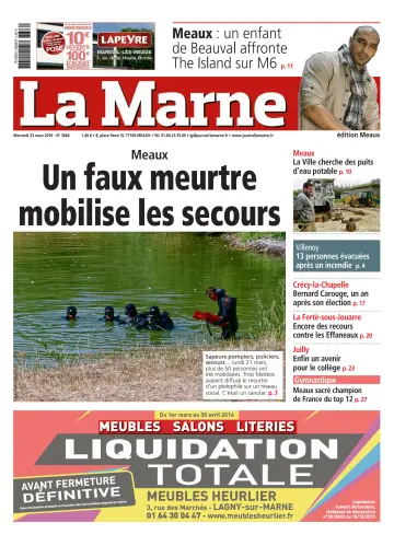La Marne (édition Meaux) - 23 März 2016