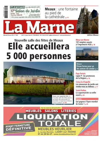 La Marne (édition Meaux) - 30 Mar 2016