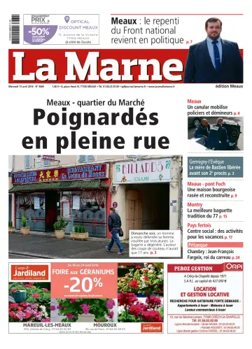 La Marne (édition Meaux) - 13 Apr. 2016