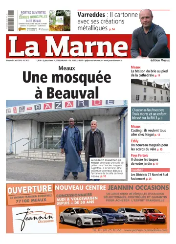 La Marne (édition Meaux) - 4 May 2016