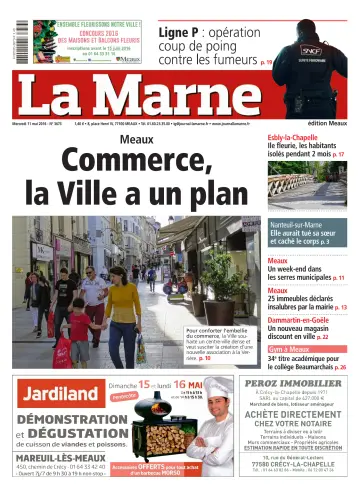 La Marne (édition Meaux) - 11 Mai 2016