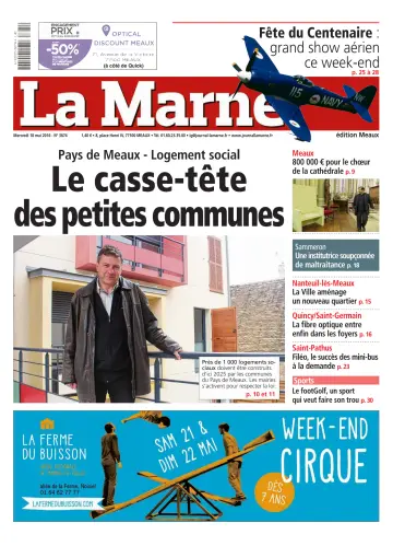 La Marne (édition Meaux) - 18 May 2016