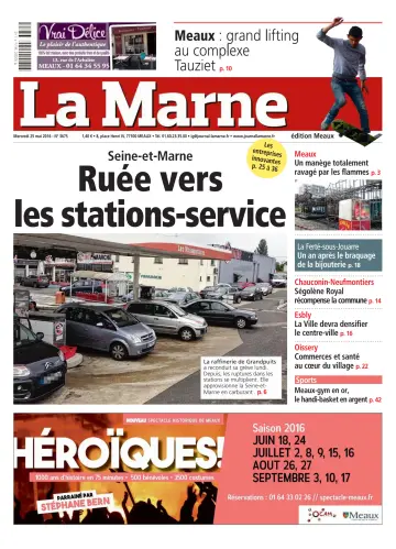 La Marne (édition Meaux) - 25 maio 2016