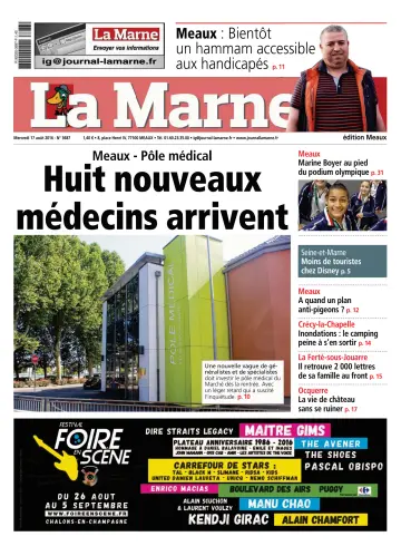 La Marne (édition Meaux) - 17 agosto 2016