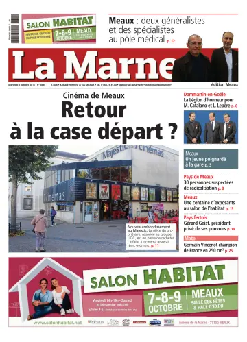 La Marne (édition Meaux) - 05 Eki 2016