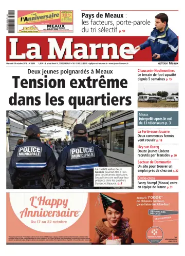 La Marne (édition Meaux) - 19 Okt. 2016