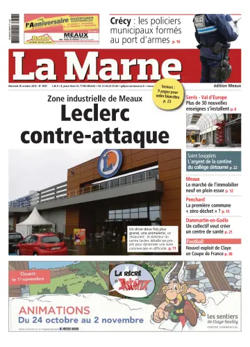La Marne (édition Meaux) - 26 Okt. 2016