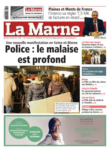 La Marne (édition Meaux) - 9 Nov 2016