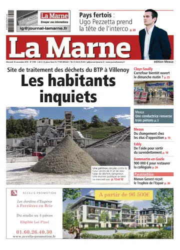 La Marne (édition Meaux) - 16 Nov. 2016