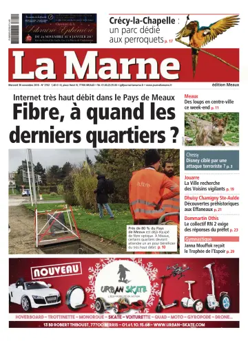 La Marne (édition Meaux) - 30 Nov 2016