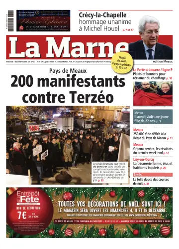 La Marne (édition Meaux) - 07 Ara 2016