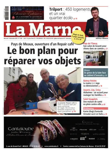 La Marne (édition Meaux) - 14 Dez. 2016