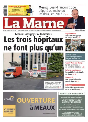 La Marne (édition Meaux) - 11 Jan 2017