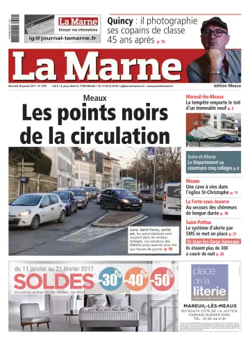 La Marne (édition Meaux) - 18 Jan 2017