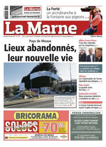 La Marne (édition Meaux) - 25 Oca 2017