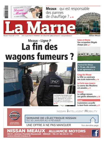 La Marne (édition Meaux) - 1 Feb 2017