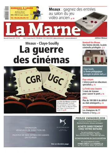 La Marne (édition Meaux) - 8 Feb 2017