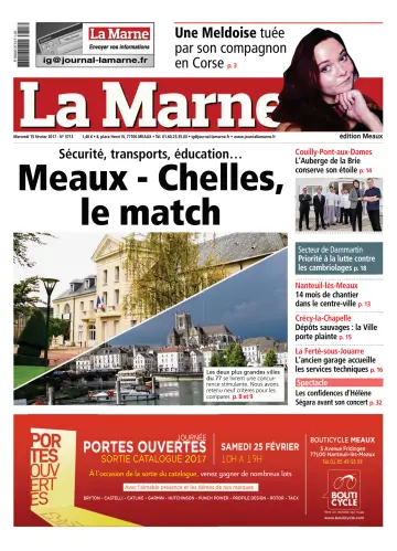 La Marne (édition Meaux) - 15 Feb. 2017