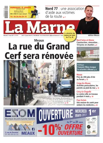 La Marne (édition Meaux) - 01 Mar 2017