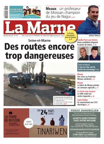 La Marne (édition Meaux) - 08 März 2017