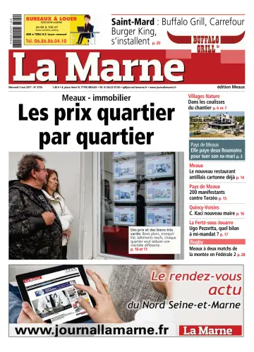 La Marne (édition Meaux) - 3 May 2017
