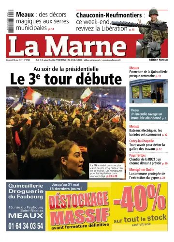 La Marne (édition Meaux) - 10 Mai 2017