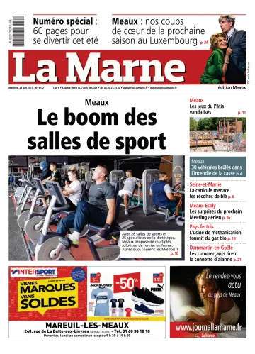 La Marne (édition Meaux) - 28 Juni 2017