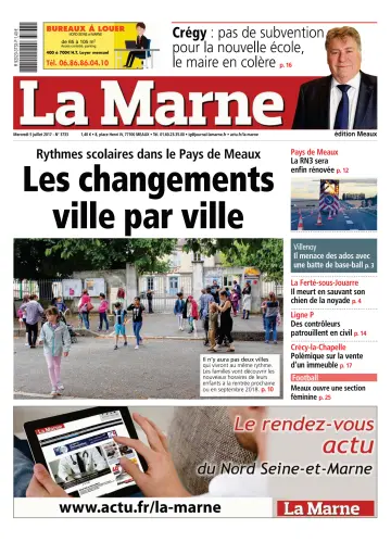 La Marne (édition Meaux) - 05 Juli 2017