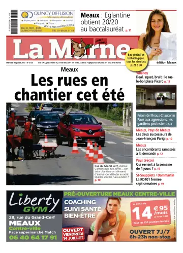 La Marne (édition Meaux) - 12 julho 2017