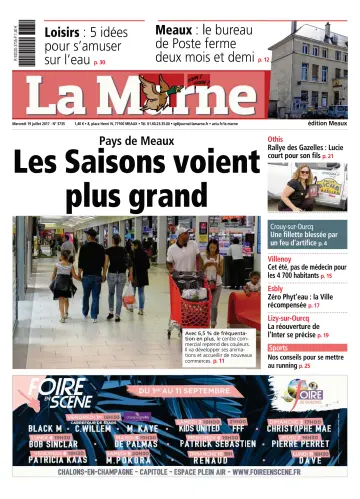La Marne (édition Meaux) - 19 julho 2017
