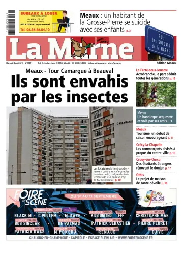 La Marne (édition Meaux) - 2 Aug 2017
