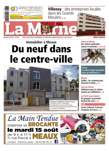 La Marne (édition Meaux) - 09 agosto 2017