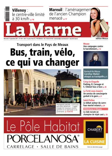 La Marne (édition Meaux) - 27 Sept. 2017