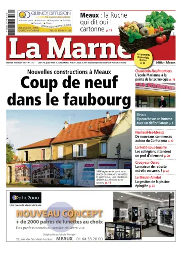 La Marne (édition Meaux) - 11 Eki 2017