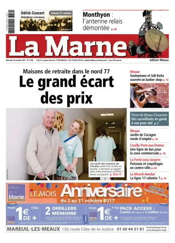 La Marne (édition Meaux) - 18 out. 2017