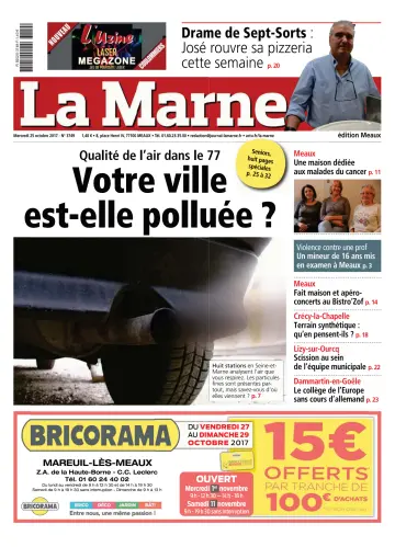 La Marne (édition Meaux) - 25 Okt. 2017